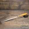 Vintage 3/8” Marples Shamrock Long Series Bevel Edge Paring Chisel - Refurbished