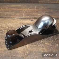 Antique Stanley Rule & level No: 140 Skew Iron Block Plane - Fully Refurbished
