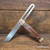 Vintage 10 ½” Stanley No: 25 Rosewood Brass Quick Release Carpenters Bevel