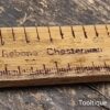 Vintage 1 Metre Rabone Chesterman No: 1642 Zigzag Folding Rule - Good Condition