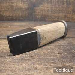 Vintage 2” Coopers Hoop Driver for Barrel Making Handmade Oak Handle