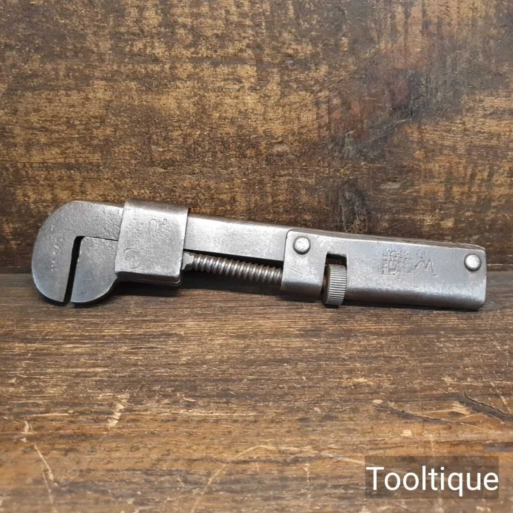 Antique 9 3/8” Footprint No: 341 Original Adjustable Spanner c1900