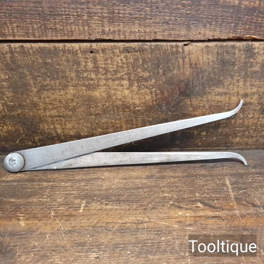 Vintage 13” Rivet Jointed Internal Steel Calipers - Good Condition
