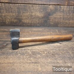Vintage Blacksmiths Made Wood Slitting Chisel - Sharpened Ready To Use