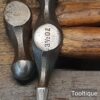 2 No: Vintage Small Cross & Ball Pein Hammers - Refurbished Ready To Use