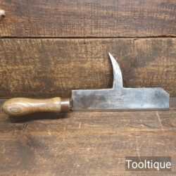 Vintage Marples & Sons Shamrock Slaters Sax - Sharpened Ready To Use