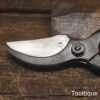 Vintage Cast Steel Gardeners Sprung Loaded Secateurs - Refurbished Sharpened