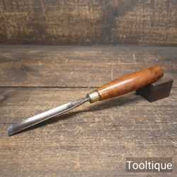 Vintage Marples Shamrock Cast Steel 5/8” Incannel Woodcarving Gouge Chisel
