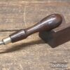 Vintage Marples & Sons Shamrock Cast Steel ¼” Woodcarving Skew Chisel