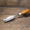 Antique Isaac Greaves 1 ¼” Incannel Palm Chisel - Refurbished