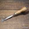 Vintage Marples Shamrock 5/8” Bevelled Edge Palm Chisel - Fully Refurbished