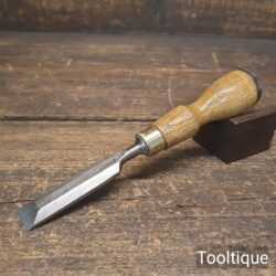 Vintage Marples Shamrock ¾” Bevelled Edge Palm Chisel - Fully Refurbished