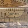 Vintage Rabone No: 1380 2ft Boxwood Brass Folding Rule - Good Condition