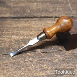 Vintage Gunsmiths 4 ½” Long Turnscrew ¼” Flat Head - Refurbished