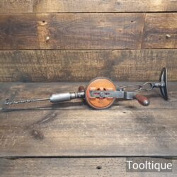 Vintage Millers falls No: 12 Breast Drill for Wood Bits -Refurbished To Use