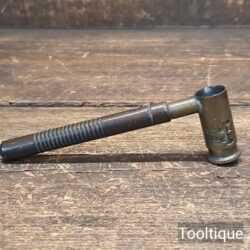 Antique Rosewood & Brass Cartridge Shot Measure - Good Condition