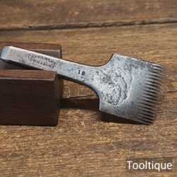 Vintage 1 ½” Brindley Late John Adams No: 12 Leatherworking Pricking Iron