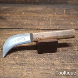 Vintage Wm Cooper & Son Leatherworking Hook Knife - Sharpened