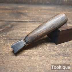 Vintage Cobblers Leatherworking Double Seating Iron - Refurbished