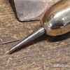 Ornate Antique 13 Ounce Brass Plumb Bob - Refurbished Ready To Use