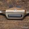 Vintage Luthiers Small Brass Flat Soled Spokeshave - Refurbished For Use
