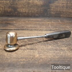 Rare Antique Weiss of London Gunmetal Surgeons Hammer - Good Condition
