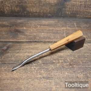 Vintage Right Hand ½” Skewed Woodcarving Spoon Fishtail Chisel - Sharpened