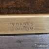 Vintage W. Dawes 8” Dovetail Brass Back Saw 15 TPI - Sharpened
