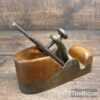 Antique Gunmetal York Pitch Boxwood Infill Smoothing Plane - Refurbished
