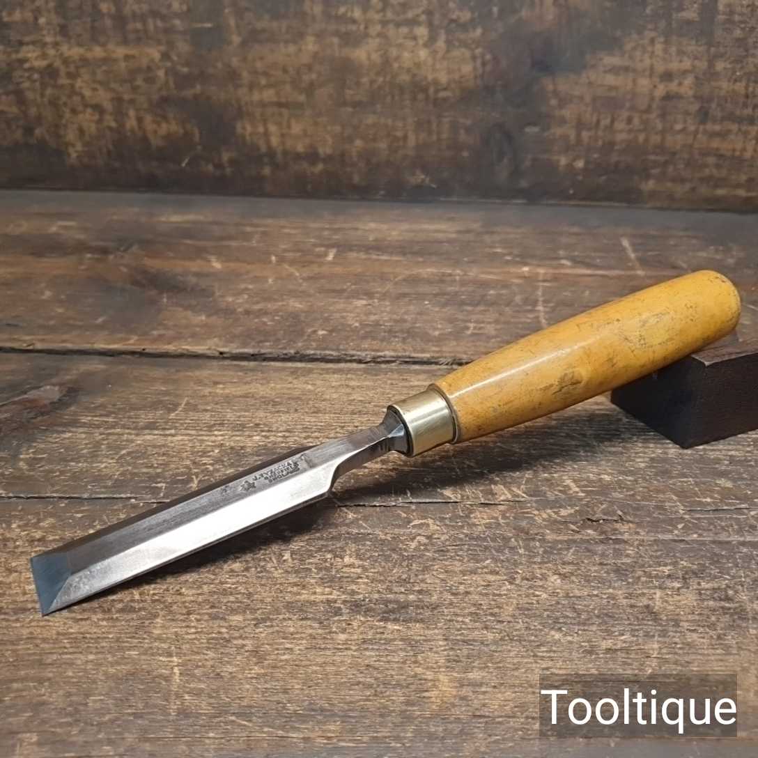 Vintage 1” Tyzack & Son Cast Steel Bevelled Edge Chisel - Fully Refurbished