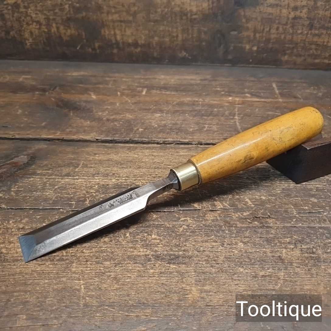 Vintage 1” Tyzack & Son Cast Steel Bevelled Edge Chisel - Fully Refurbished - Image 2