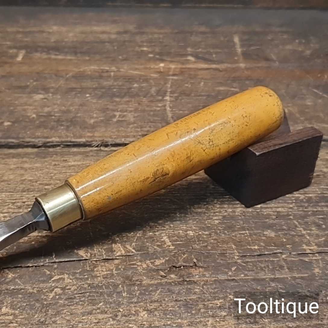 Vintage 1” Tyzack & Son Cast Steel Bevelled Edge Chisel - Fully Refurbished