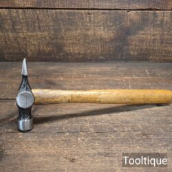 Vintage 10oz Stanley England Joiners Cross Pein Hammer - Refurbished