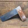 Vintage Joseph Marples Rosewood Brass 6 Inch Set Square - Good Condition