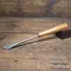 Vintage 5/8” Wide Woodcarving Fishtail Chisel - Sharpened Ready To Use