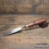 Vintage 1” Wide Firmer Chisel Hardwood Handle - Fully Refurbished