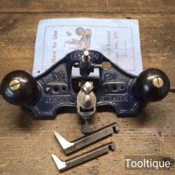 Vintage Record No: 071 Router Plane complete - Ready To Use