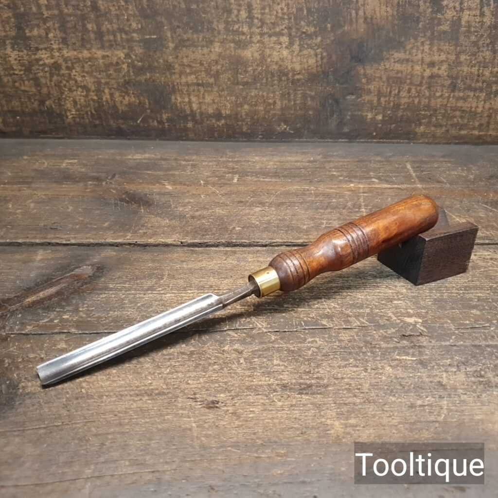 Vintage Palm Tree Sheffield ½” Cast Steel Gouge Chisel - Fully Refurbished