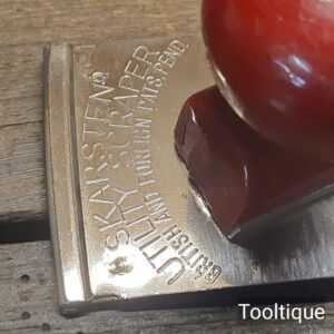 Vintage Skarsten Set of Scrapers Including Sharpening Tools - Good Condition