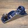 Vintage Record No: 0220 Adjustable Iron Block Plane - Fully Refurbished