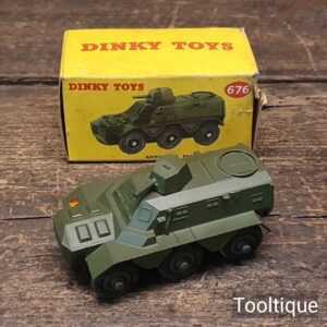 Vintage Boxed Dinky Toy No: 676 Armoured Personnel Carrier - Good Condition