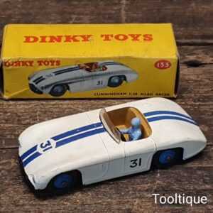Scarce Vintage Boxed Dinky Toy No: 133 Cunningham C-5R Road Racer Car