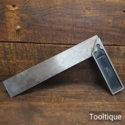 Vintage 12” Rabone & Sons No: 1908 Cast Steel Carpenters Calibrated Square