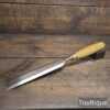 Vintage Robert Sorby 1 1/2" Long Series Bevelled Edge Chisel - Fully Refurbished