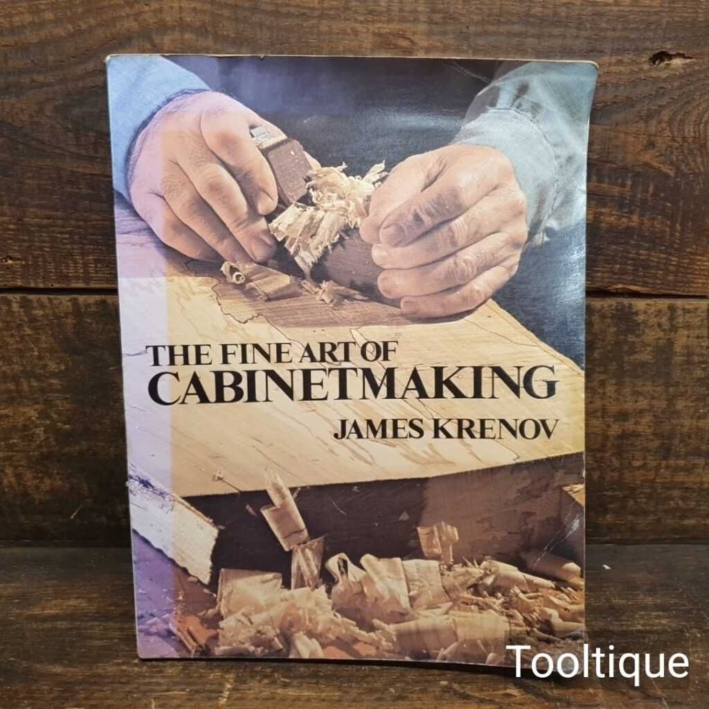 Vintage The Fine Art of Cabinetmaking Paperback Book by James Krenov