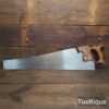 Vintage 26” Henry Disston Canadian Cross Cut Saw 7 TPI - Fully Refurbished