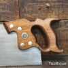 Vintage 26” Henry Disston Canadian Cross Cut Saw 7 TPI - Fully Refurbished