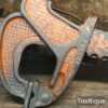 Vintage No: T205 Pair of 12” Carver & Co Welders Heavy Duty Clamps