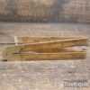Vintage John Rabone No: 2547 Box & Brass Imperial Folding Rule - Good/Fair Condition