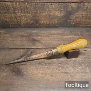 Vintage Footprint Beechwood Pad Saw - Sharpened Ready To Use